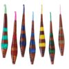 Wood & Epoxy Resin Crochet Hooks Set with Aluminum Tips – 2mm - 6mm