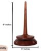 Wooden Yarn Holder for Crochet & Knitting