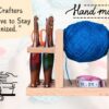 Crochet Hook Holder & Yarn Ball Organizer