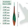 3-min.jpg Wood mix Epoxy Resin Crochet Hook Set with Aluminum Tips – Artistic & Ergonomic