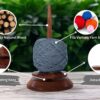 Wooden Yarn Holder for Crochet & Knitting
