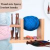 Crochet Hook Holder & Yarn Ball Organizer