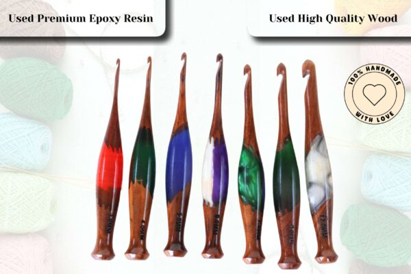 Crochet Hook Holder & Yarn Ball Organizer