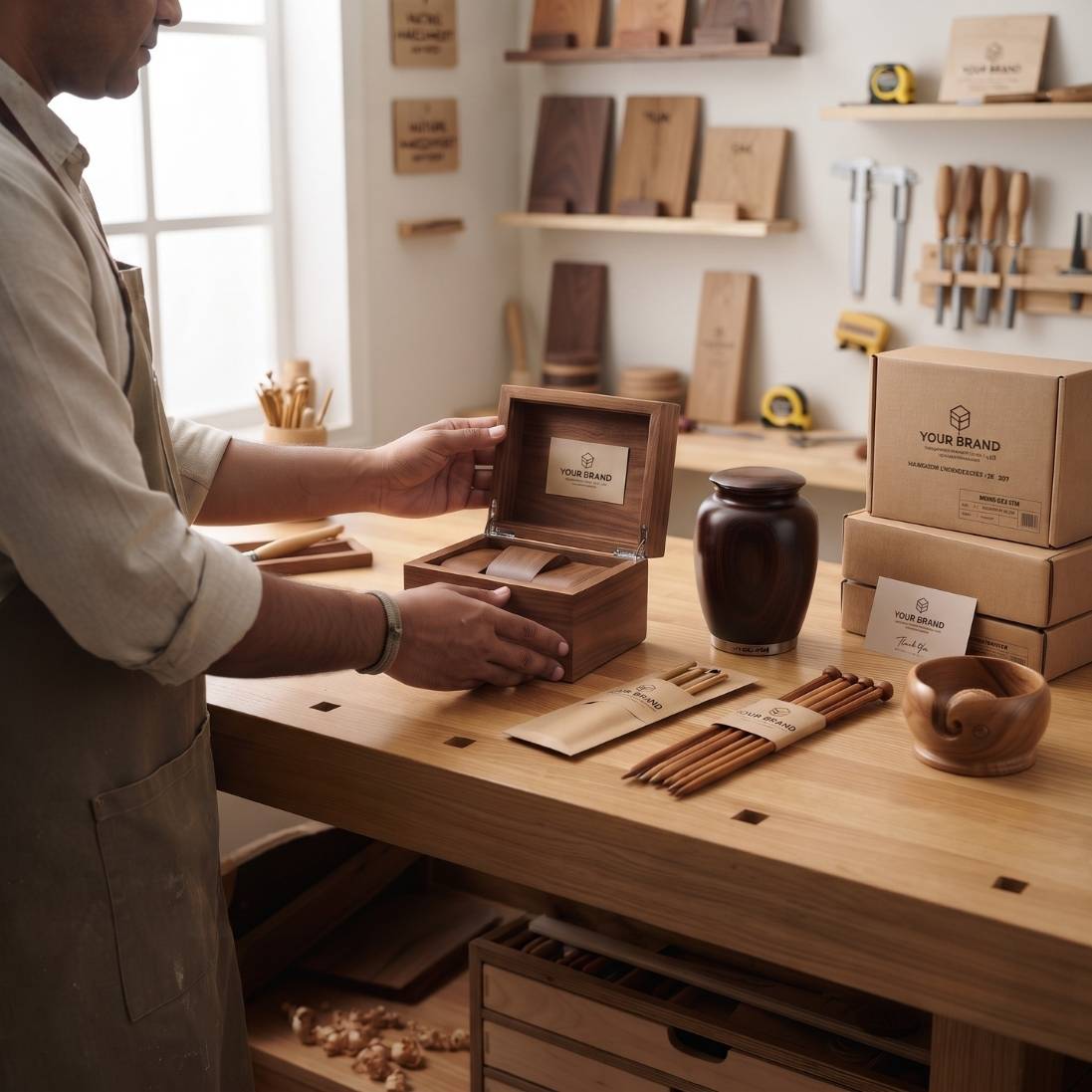 Handcrafted wooden products manufacturer
